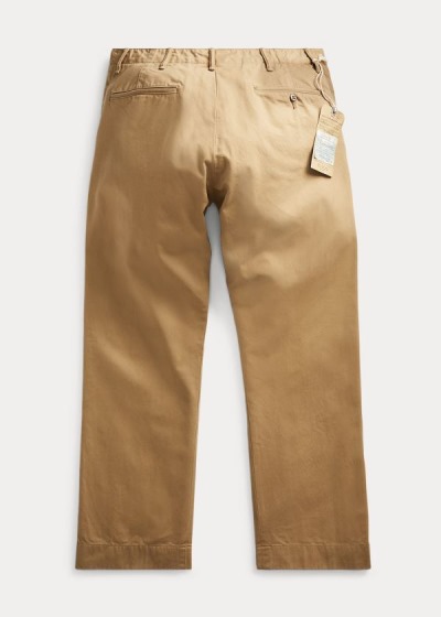 Pantalones Chinos Ralph Lauren Hombre Kaki - Cotton Field - CIAGL9681